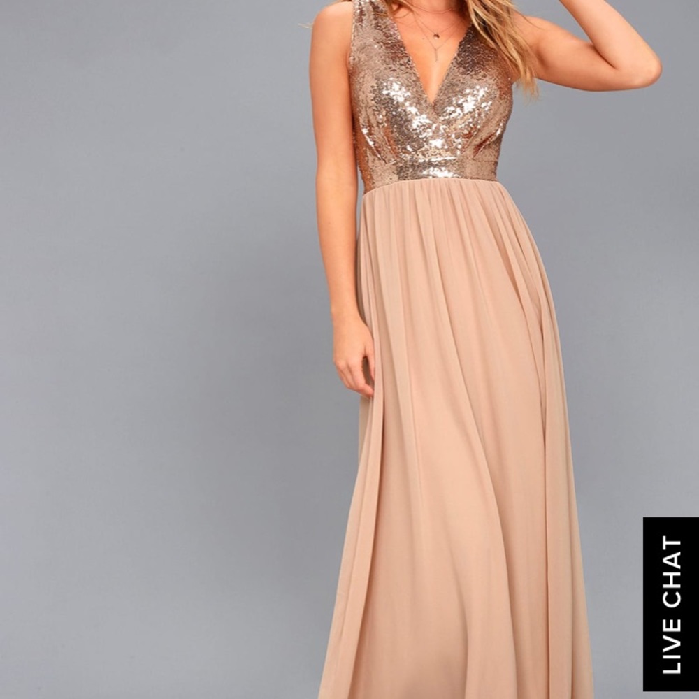 Lulus Sequin Dress